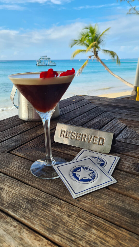 cocktails by the beach lone star hotel and restaurant barbados