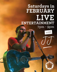 Live music at the Lone Star in February with JJ