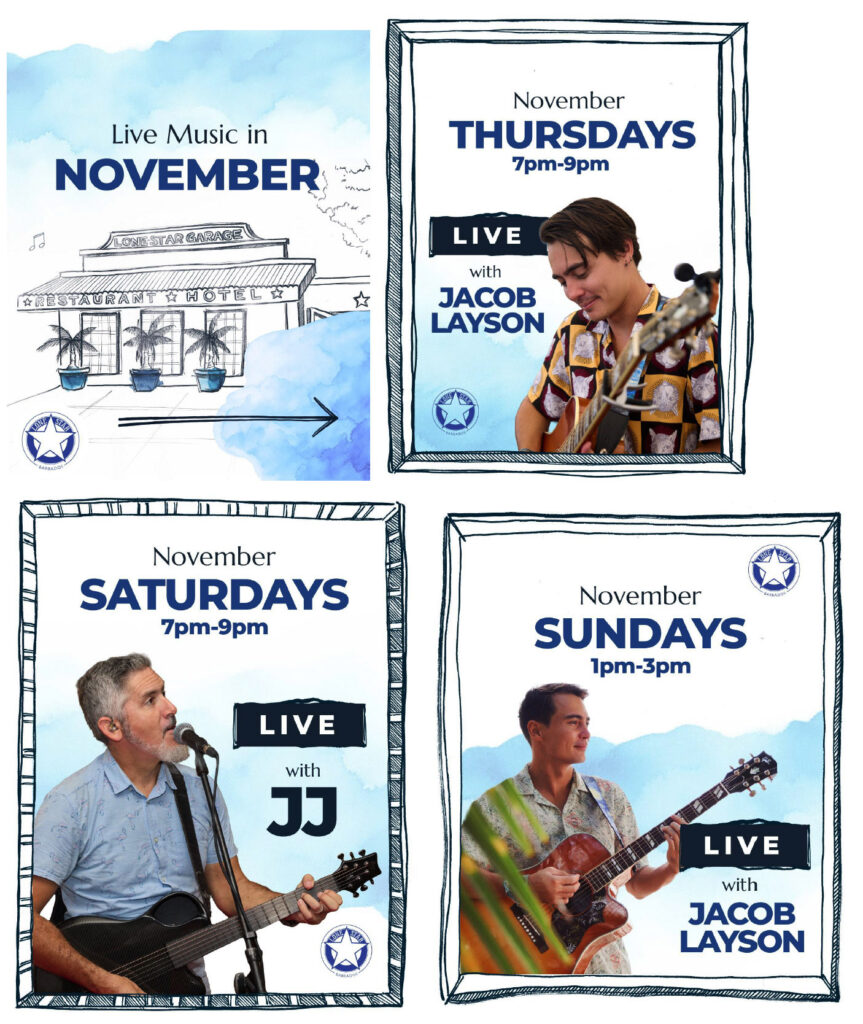 Lonestar Barbados entertainment November 2026
